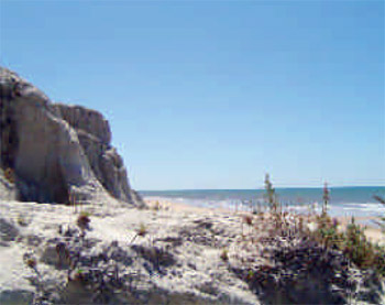 vista del mar