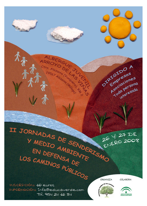 Cartel II Jornada de Senderismo
