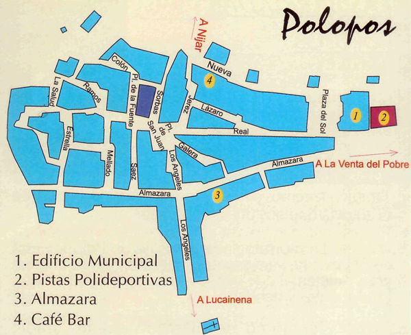 Mapa Polopos