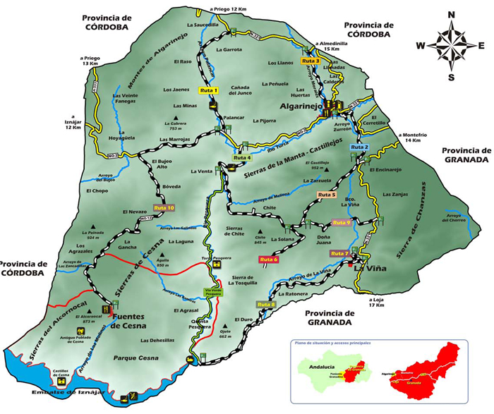 Rutas por Algarinejos