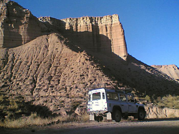 4x4 por el desierto de Tabernas