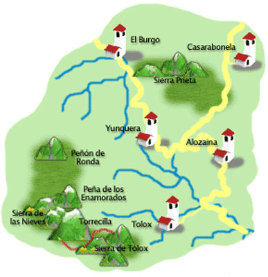 Mapa de la ruta