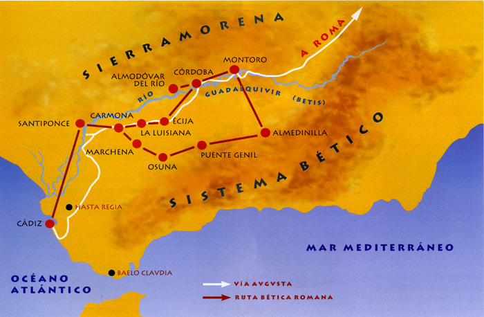 Plano de la ruta