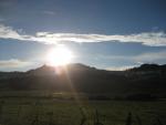 increible atardecer de jimena de la frontera